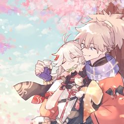 This is a pixiv picture whose title is 友万まとめ１.