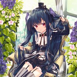 This is a pixiv picture whose title is サンルームとトリカブト.