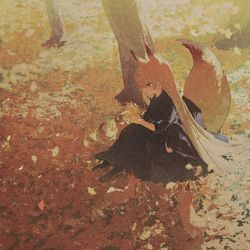 This is a pixiv picture whose title is 銀杏.