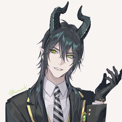 This is a pixiv picture whose title is ツイステ落書き.