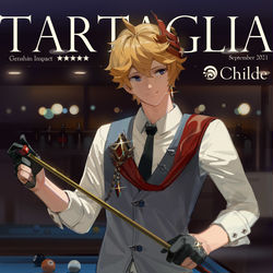 This is a pixiv picture whose title is タルタリヤ.