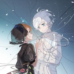 This is a pixiv picture whose title is Glass.