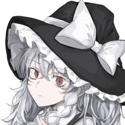 This is a pixiv picture whose title is アルビノ魔理沙.