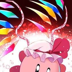This is a pixiv picture whose title is あれぞ、全てを破壊するフランカービィ!.