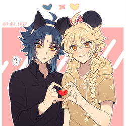 This is a pixiv picture whose title is XiaoAether.