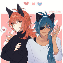 This is a pixiv picture whose title is LucKae.