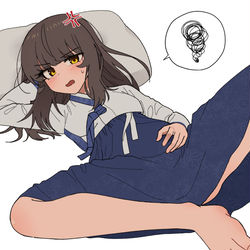 This is a pixiv picture whose title is 부글부글 한복 누리.