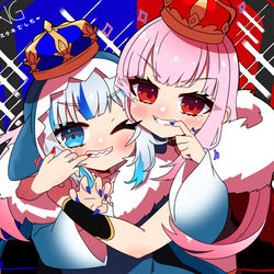 This is a pixiv picture whose title is KING.