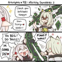 This is a pixiv picture whose title is Arknights #98.
