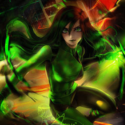 This is a pixiv picture whose title is シーゴー / Shego.