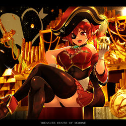 This is a pixiv picture whose title is マリンの宝物庫.