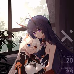 This is a pixiv picture whose title is 琪芽的稿子.