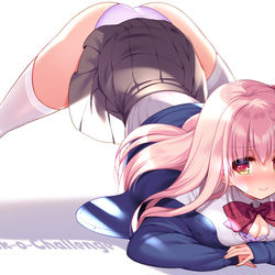 This is a pixiv picture whose title is みはるちゃんのjackochallenge.