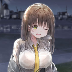 This is a pixiv picture whose title is 今日は雨が降らないと言ってたのに！.