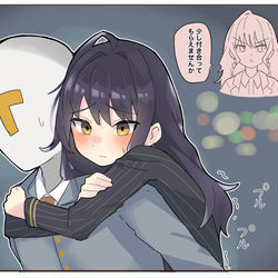 This is a pixiv picture whose title is うまぴょいのしすぎで足腰が立たなくなってしまった樫本理事長代理.