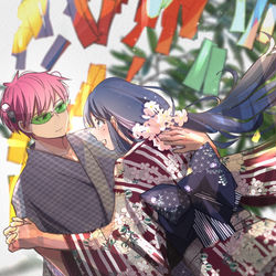 This is a pixiv picture whose title is 7月〜8月の斉照.