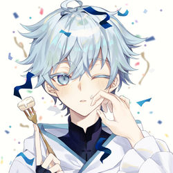 This is a pixiv picture whose title is 重云誕生日2021.