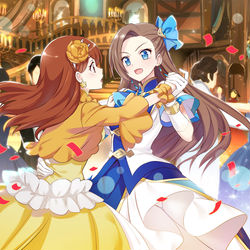 This is a pixiv picture whose title is 舞踏会.