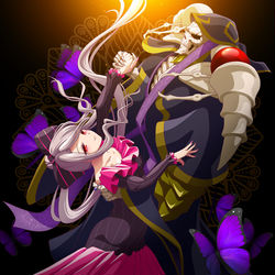 This is a pixiv picture whose title is アインズとシャルティア.