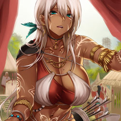 This is a pixiv picture whose title is ある男の手記.