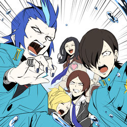 This is a pixiv picture whose title is ペルソナ１～5まとめ.