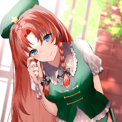 This is a pixiv picture whose title is 美鈴.