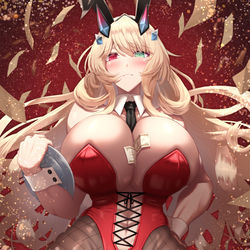 This is a pixiv picture whose title is バニーバゲ子.