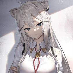 This is a pixiv picture whose title is 🦁.
