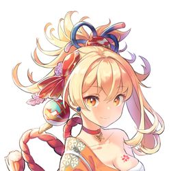 This is a pixiv picture whose title is 宵宫.