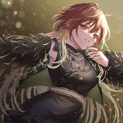 This is a pixiv picture whose title is 緋田美琴.