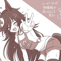 This is a pixiv picture whose title is ｢ピース♪｣.