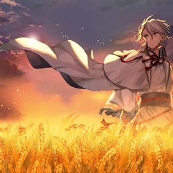 This is a pixiv picture whose title is 実り.