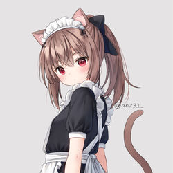 This is a pixiv picture whose title is メイドさん.