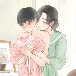 This is a pixiv picture whose title is 囁き.