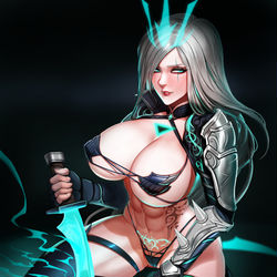 This is a pixiv picture whose title is Ruined Katarina.