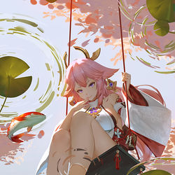 This is a pixiv picture whose title is 皆若空游无所依.