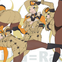This is a pixiv picture whose title is 【GGST ミリアちゃん】.