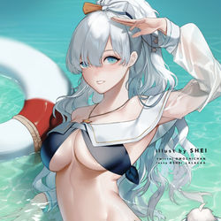 This is a pixiv picture whose title is Summer Anastasia.