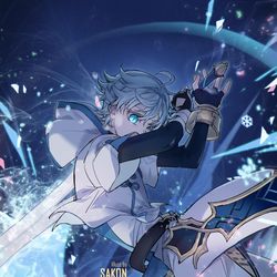 This is a pixiv picture whose title is BONK BONK.
