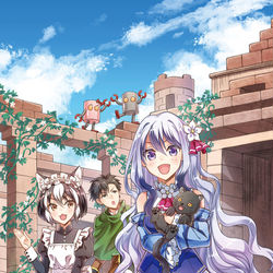 This is a pixiv picture whose title is 悪役令嬢になんかなりません。私は『普通』の公爵令嬢です!７.