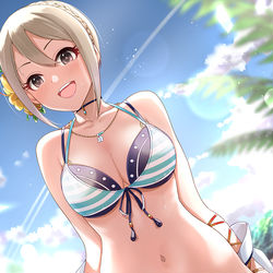 This is a pixiv picture whose title is 【225】「今なら周子ちゃんと遊び放題！」.