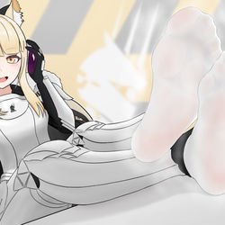 This is a pixiv picture whose title is ブレミシャイン(socks ver.).