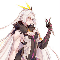 This is a pixiv picture whose title is hail my buffed queen.
