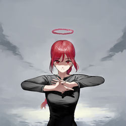 This is a pixiv picture whose title is マキマさん.