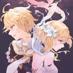 This is a pixiv picture whose title is 星と深淵.