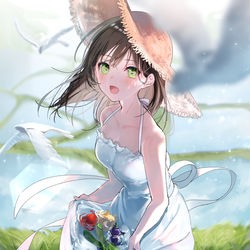 This is a pixiv picture whose title is あの夏の香り.