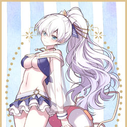 This is a pixiv picture whose title is 水着アナスタシア.
