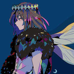 This is a pixiv picture whose title is 奈落の虫.