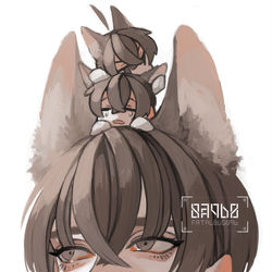 This is a pixiv picture whose title is かぷり.