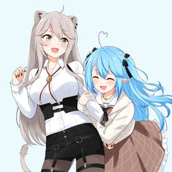 This is a pixiv picture whose title is 王女様とボディーガード.
